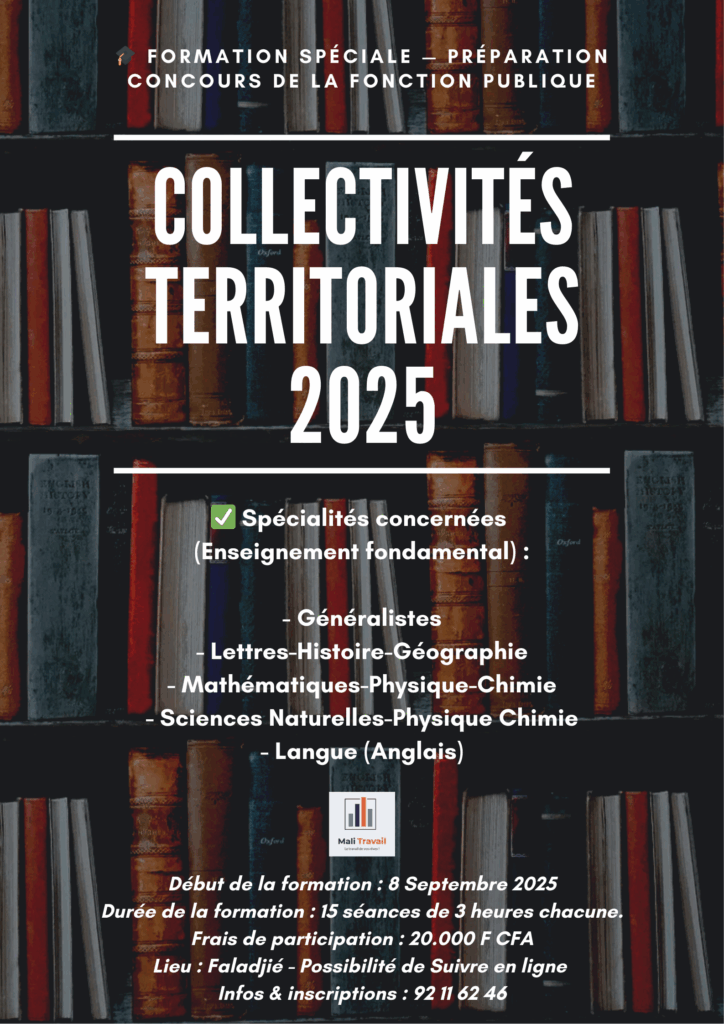 Préparation Concours Fonction Publique des Collectivités