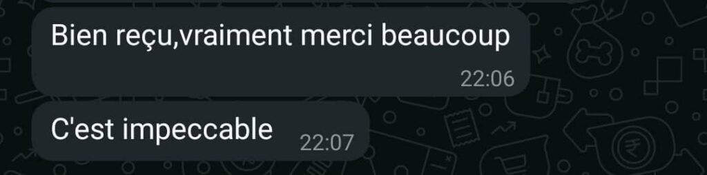 Voici quelques témoignages que nous avons reçus