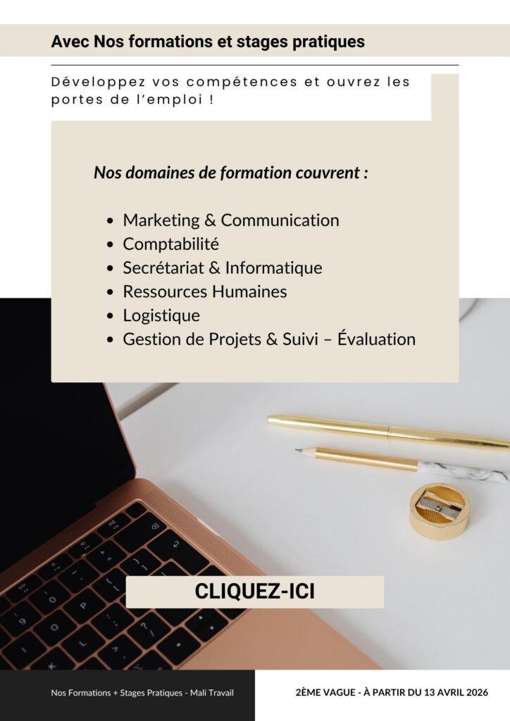 Avec Nos formations et stages pratiques, Développez vos compétences et ouvrez les portes de l’emploi !