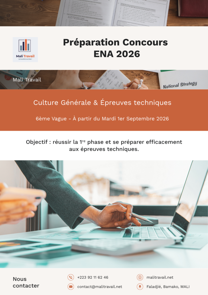 Prépa Concours ENA 2026 - Mali